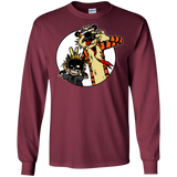 T-Shirts Maroon / Small Gothams Finest Long Sleeve T-Shirt