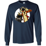 T-Shirts Navy / Small Gothams Finest Long Sleeve T-Shirt