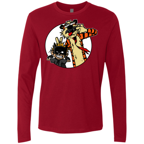 T-Shirts Cardinal / Small Gothams Finest Men's Premium Long Sleeve