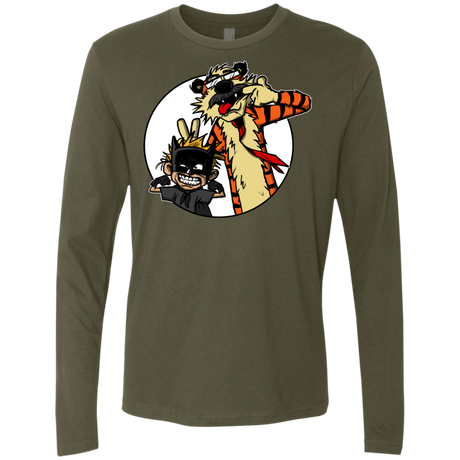 T-Shirts Military Green / Small Gothams Finest Men's Premium Long Sleeve