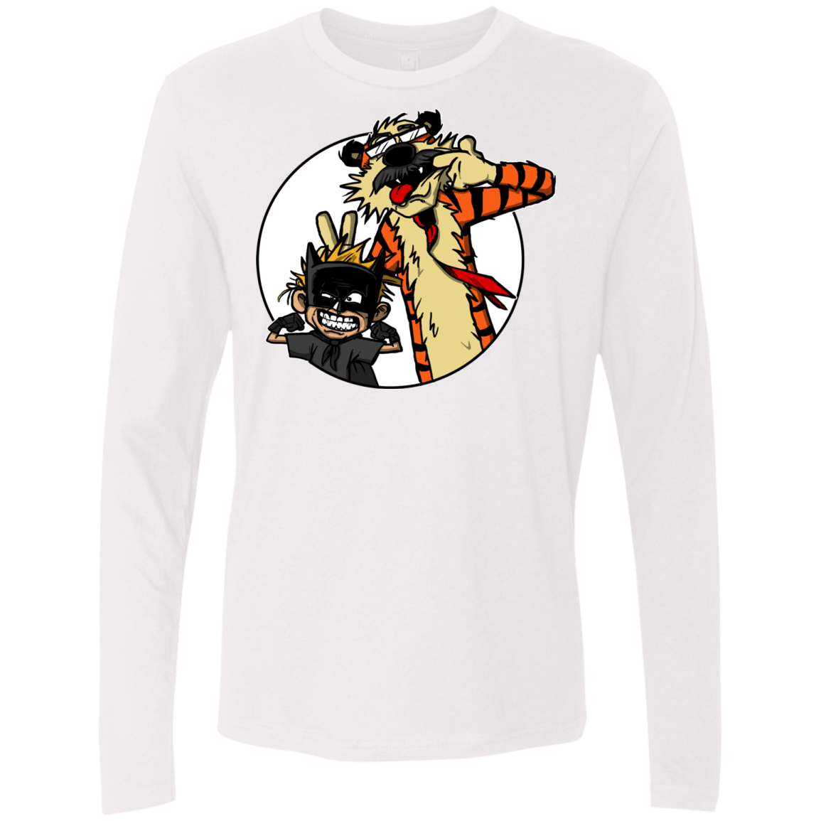 T-Shirts White / Small Gothams Finest Men's Premium Long Sleeve