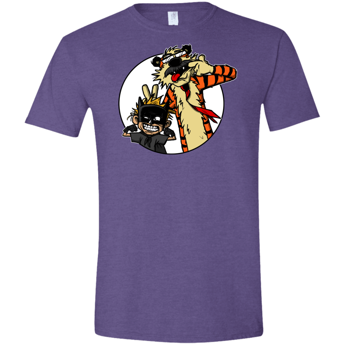 T-Shirts Heather Purple / Small Gothams Finest Men's Semi-Fitted Softstyle