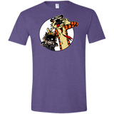 T-Shirts Heather Purple / Small Gothams Finest Men's Semi-Fitted Softstyle