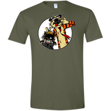 T-Shirts Military Green / Small Gothams Finest Men's Semi-Fitted Softstyle
