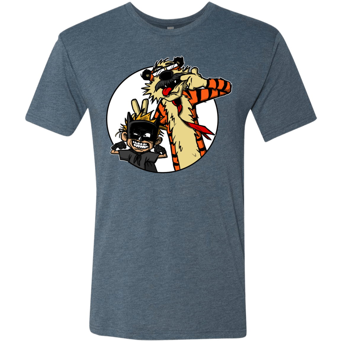 T-Shirts Indigo / Small Gothams Finest Men's Triblend T-Shirt