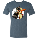T-Shirts Indigo / Small Gothams Finest Men's Triblend T-Shirt
