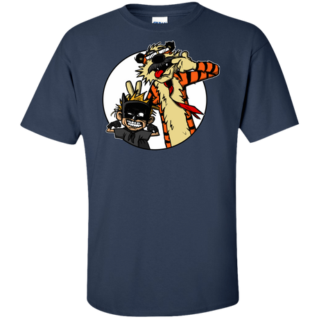 T-Shirts Navy / XLT Gothams Finest Tall T-Shirt