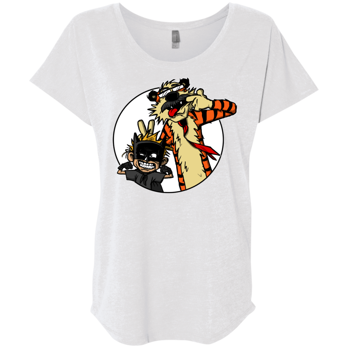 T-Shirts Heather White / X-Small Gothams Finest Triblend Dolman Sleeve