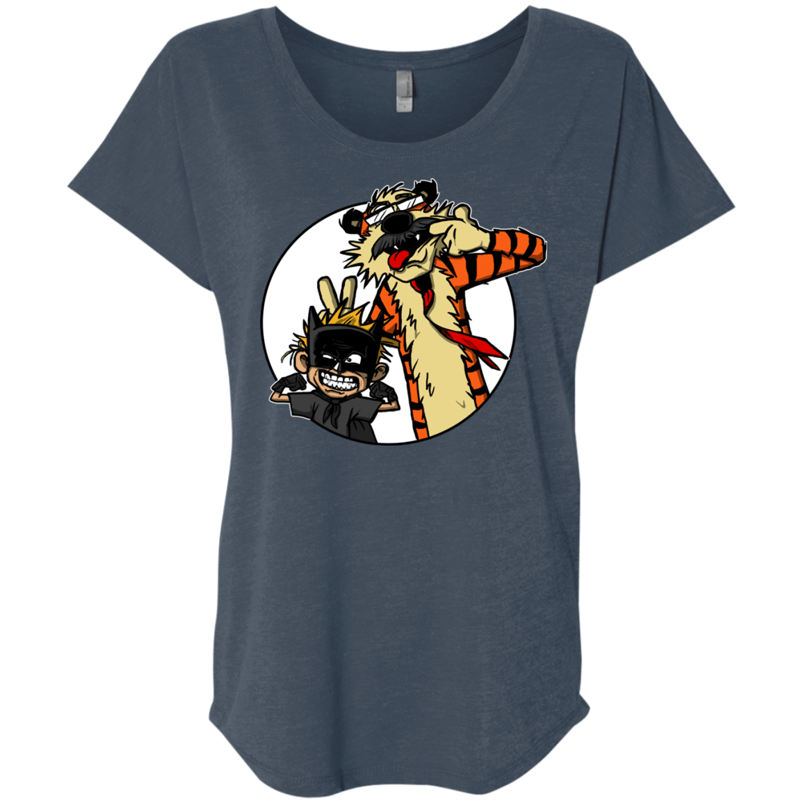 T-Shirts Indigo / X-Small Gothams Finest Triblend Dolman Sleeve