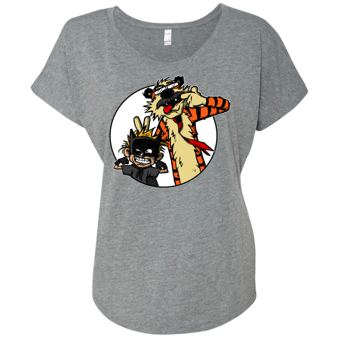 T-Shirts Premium Heather / X-Small Gothams Finest Triblend Dolman Sleeve