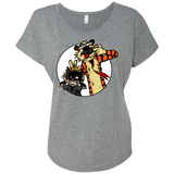 T-Shirts Premium Heather / X-Small Gothams Finest Triblend Dolman Sleeve