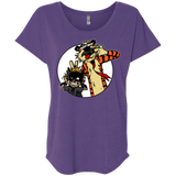T-Shirts Purple Rush / X-Small Gothams Finest Triblend Dolman Sleeve