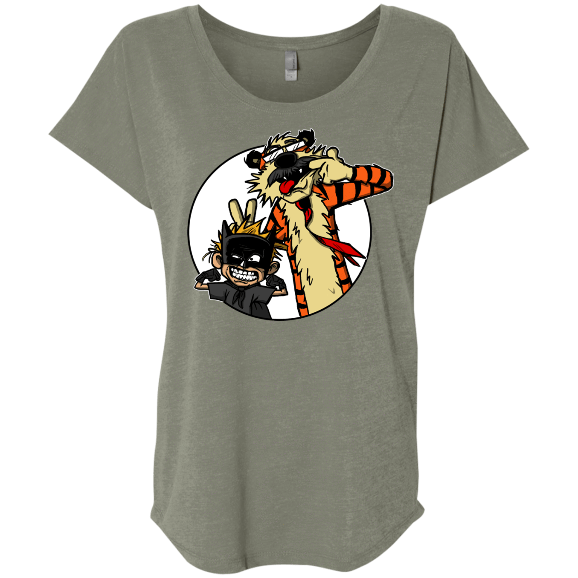 T-Shirts Venetian Grey / X-Small Gothams Finest Triblend Dolman Sleeve