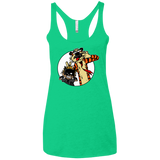 T-Shirts Envy / X-Small Gothams Finest Women's Triblend Racerback Tank