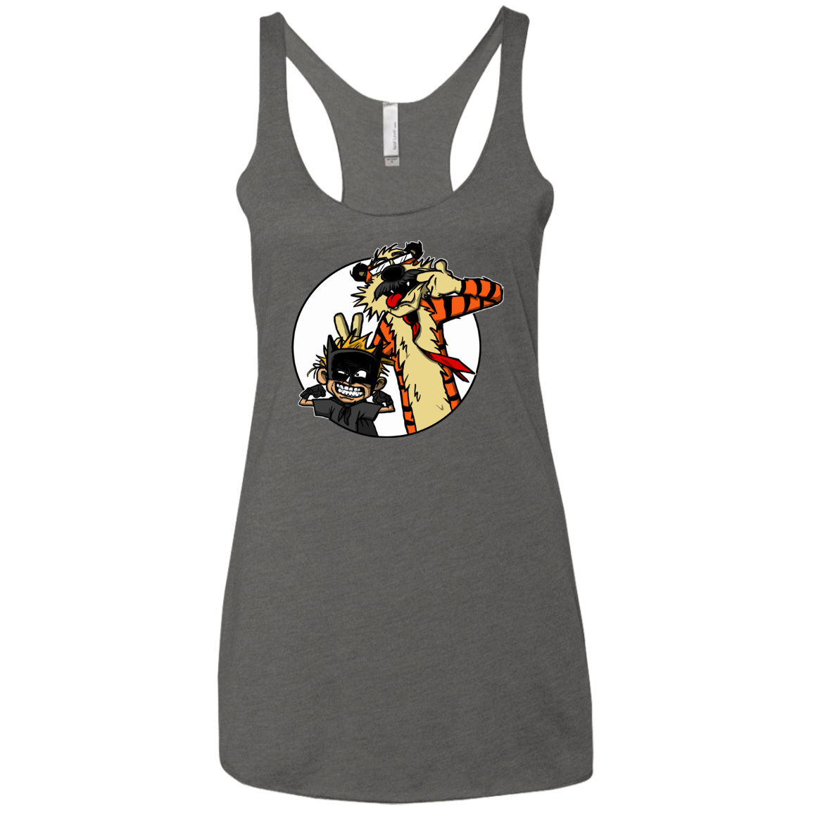 T-Shirts Premium Heather / X-Small Gothams Finest Women's Triblend Racerback Tank