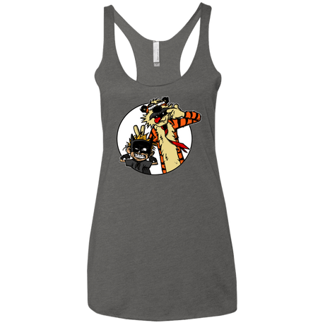 T-Shirts Premium Heather / X-Small Gothams Finest Women's Triblend Racerback Tank