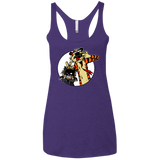 T-Shirts Purple Rush / X-Small Gothams Finest Women's Triblend Racerback Tank