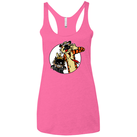T-Shirts Vintage Pink / X-Small Gothams Finest Women's Triblend Racerback Tank