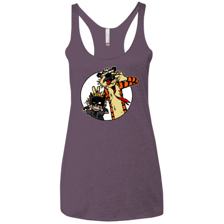 T-Shirts Vintage Purple / X-Small Gothams Finest Women's Triblend Racerback Tank