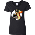 T-Shirts Black / Small Gothams Finest Women's V-Neck T-Shirt