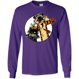 T-Shirts Purple / YS Gothams Finest Youth Long Sleeve T-Shirt
