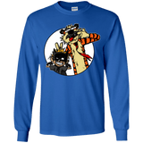 T-Shirts Royal / YS Gothams Finest Youth Long Sleeve T-Shirt