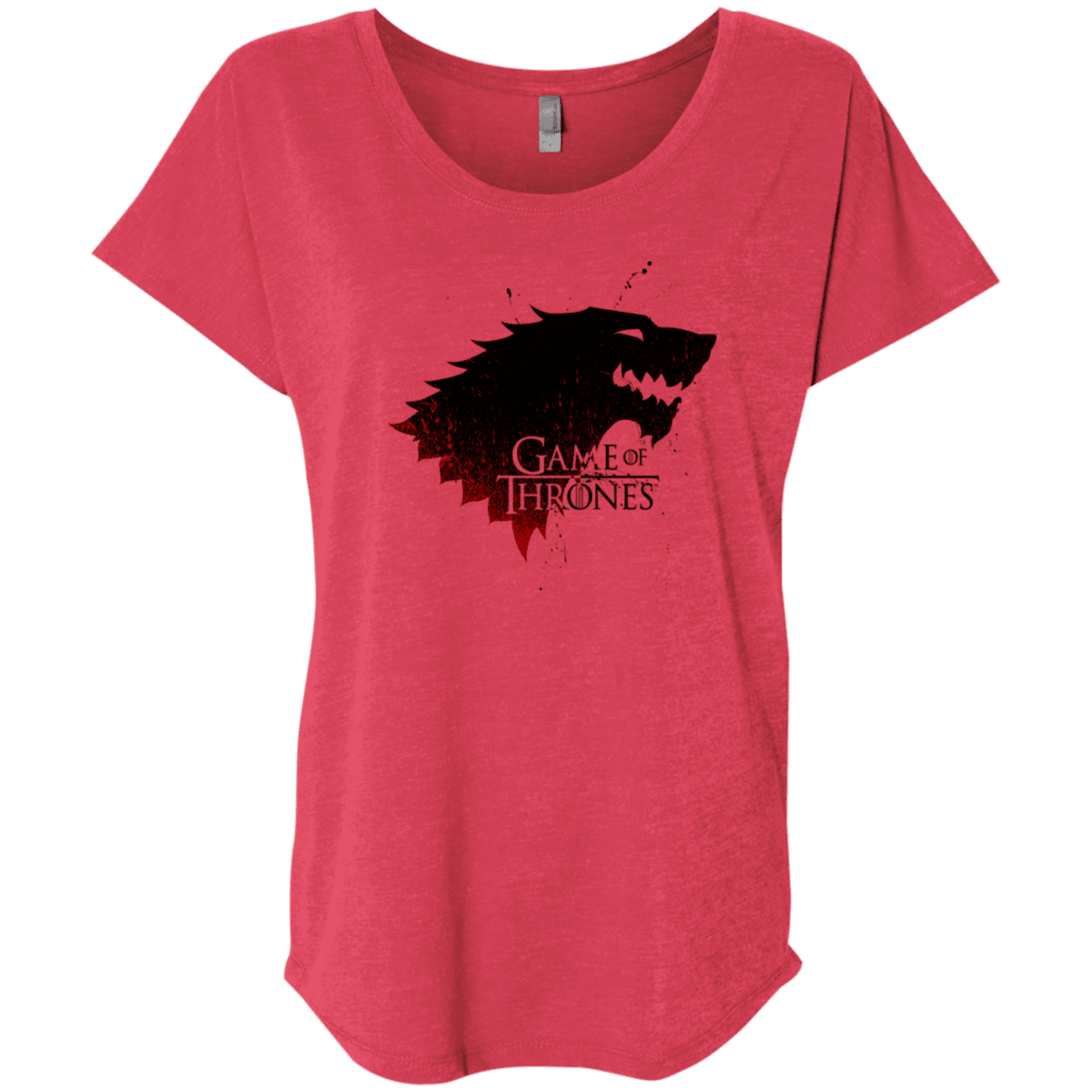 T-Shirts Vintage Red / X-Small Gotw Triblend Dolman Sleeve