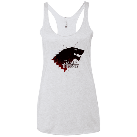 T-Shirts Heather White / X-Small Gotw Women's Triblend Racerback Tank