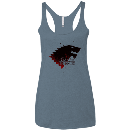 T-Shirts Indigo / X-Small Gotw Women's Triblend Racerback Tank