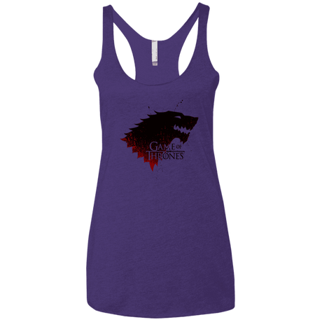 T-Shirts Purple Rush / X-Small Gotw Women's Triblend Racerback Tank