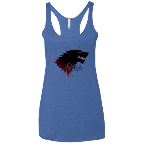 T-Shirts Vintage Royal / X-Small Gotw Women's Triblend Racerback Tank