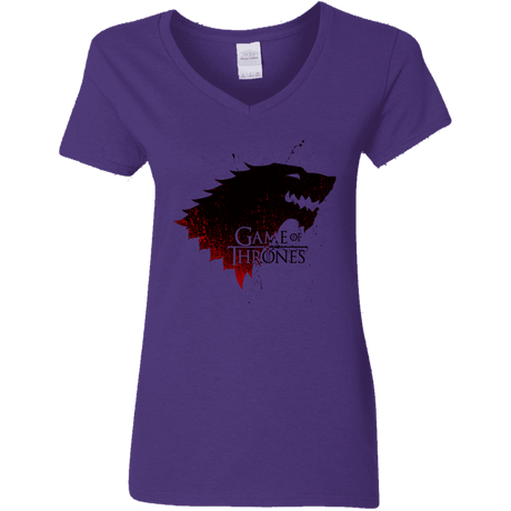 T-Shirts Purple / S Gotw Women's V-Neck T-Shirt