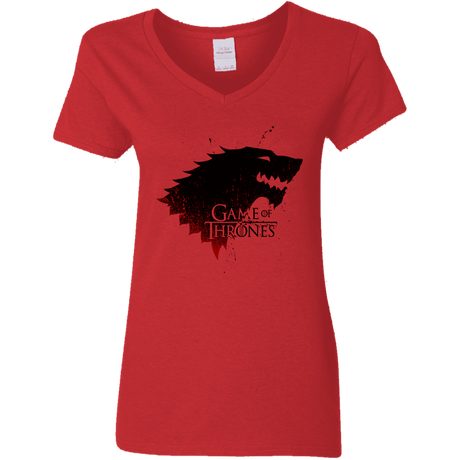 T-Shirts Red / S Gotw Women's V-Neck T-Shirt