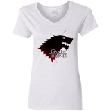 T-Shirts White / S Gotw Women's V-Neck T-Shirt