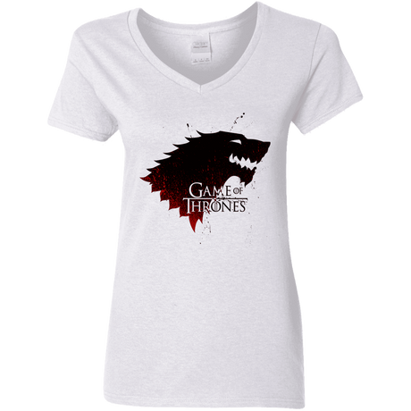 T-Shirts White / S Gotw Women's V-Neck T-Shirt