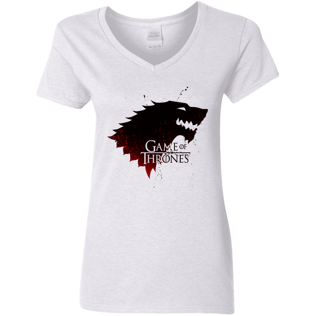 T-Shirts White / S Gotw Women's V-Neck T-Shirt