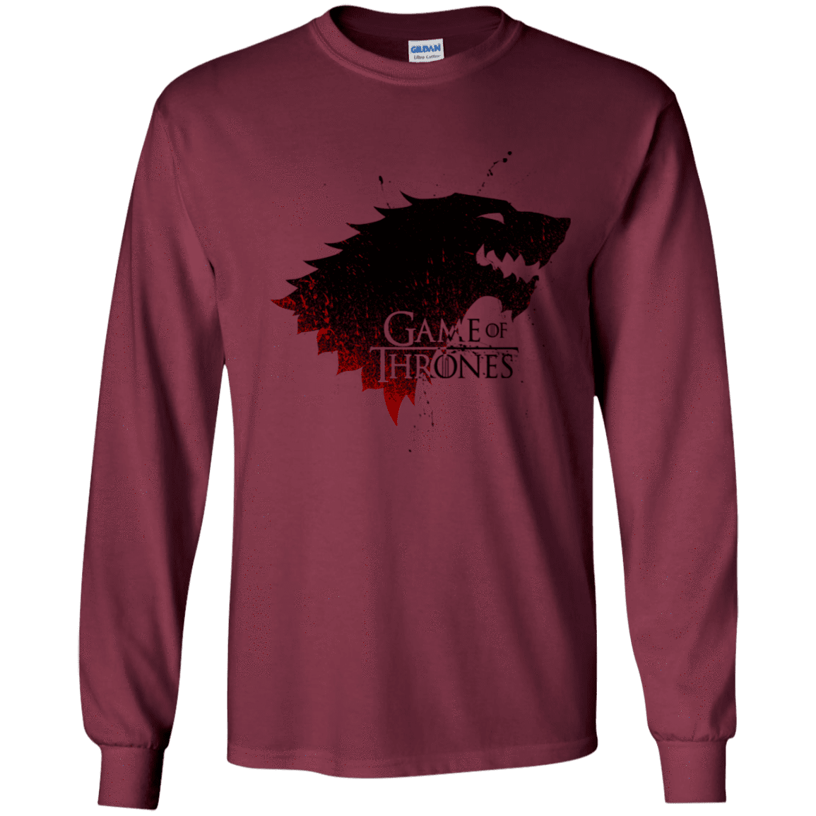 T-Shirts Maroon / YS Gotw Youth Long Sleeve T-Shirt