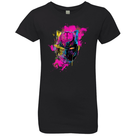 T-Shirts Black / YXS Graffiti Panther Girls Premium T-Shirt