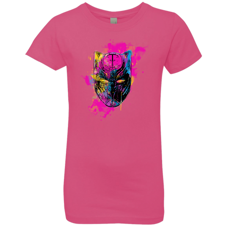 T-Shirts Hot Pink / YXS Graffiti Panther Girls Premium T-Shirt