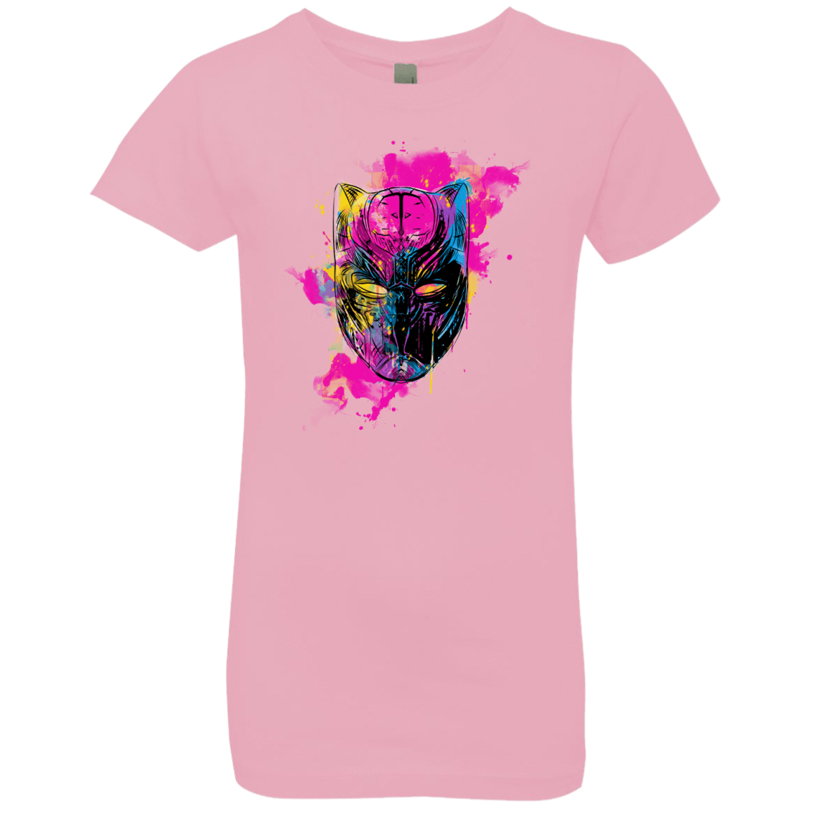 T-Shirts Light Pink / YXS Graffiti Panther Girls Premium T-Shirt