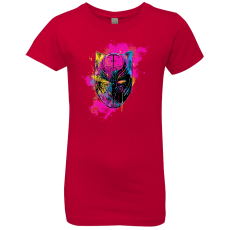 T-Shirts Red / YXS Graffiti Panther Girls Premium T-Shirt