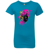 T-Shirts Turquoise / YXS Graffiti Panther Girls Premium T-Shirt
