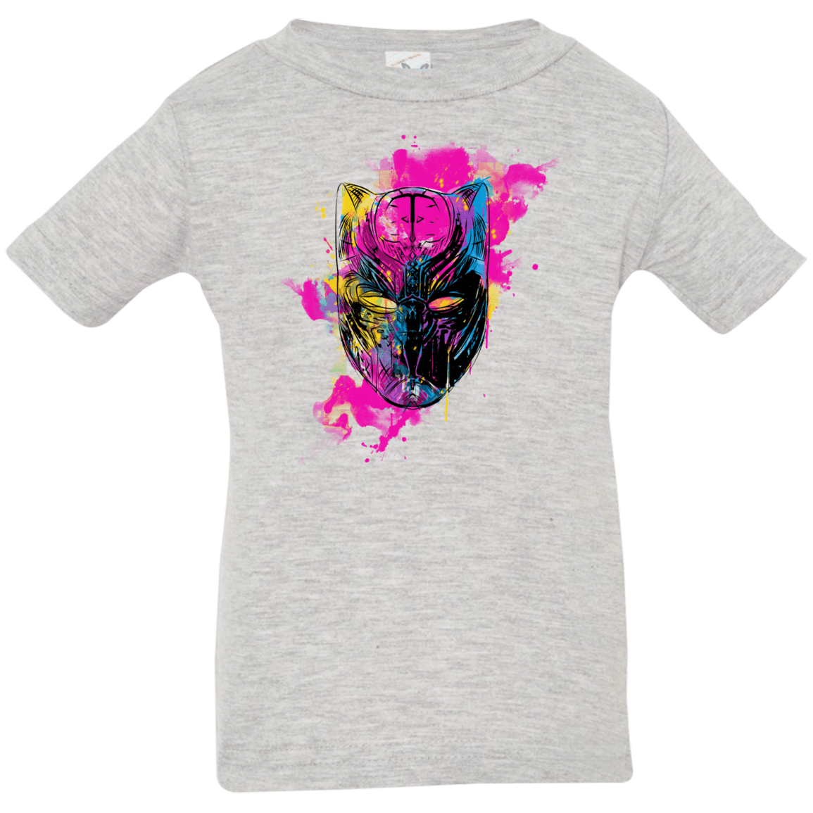 T-Shirts Heather Grey / 6 Months Graffiti Panther Infant Premium T-Shirt