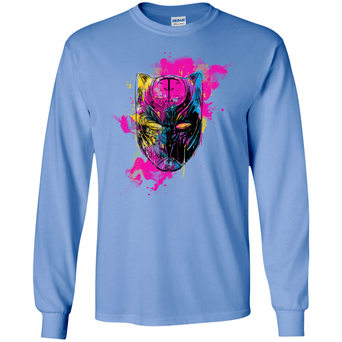 Graffiti Panther Men's Long Sleeve T-Shirt