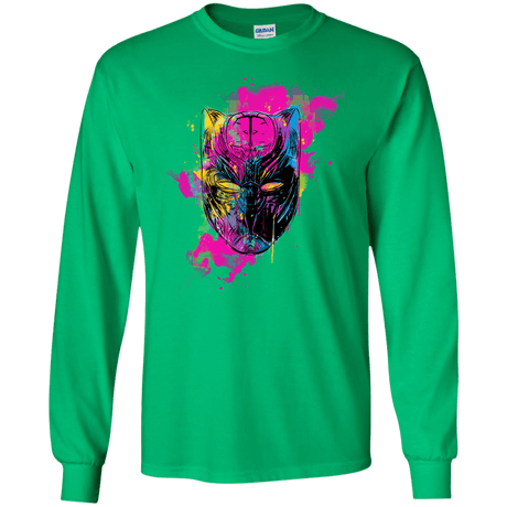 Graffiti Panther Men's Long Sleeve T-Shirt