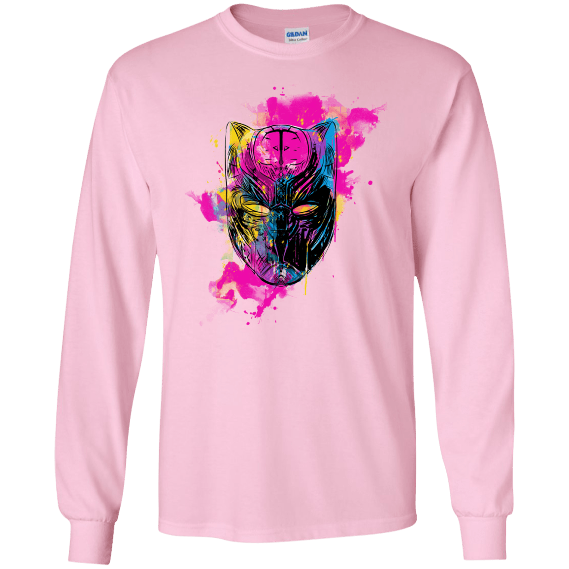 Graffiti Panther Men's Long Sleeve T-Shirt
