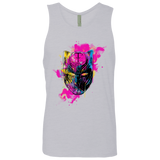 T-Shirts Heather Grey / S Graffiti Panther Men's Premium Tank Top