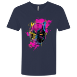 T-Shirts Midnight Navy / X-Small Graffiti Panther Men's Premium V-Neck