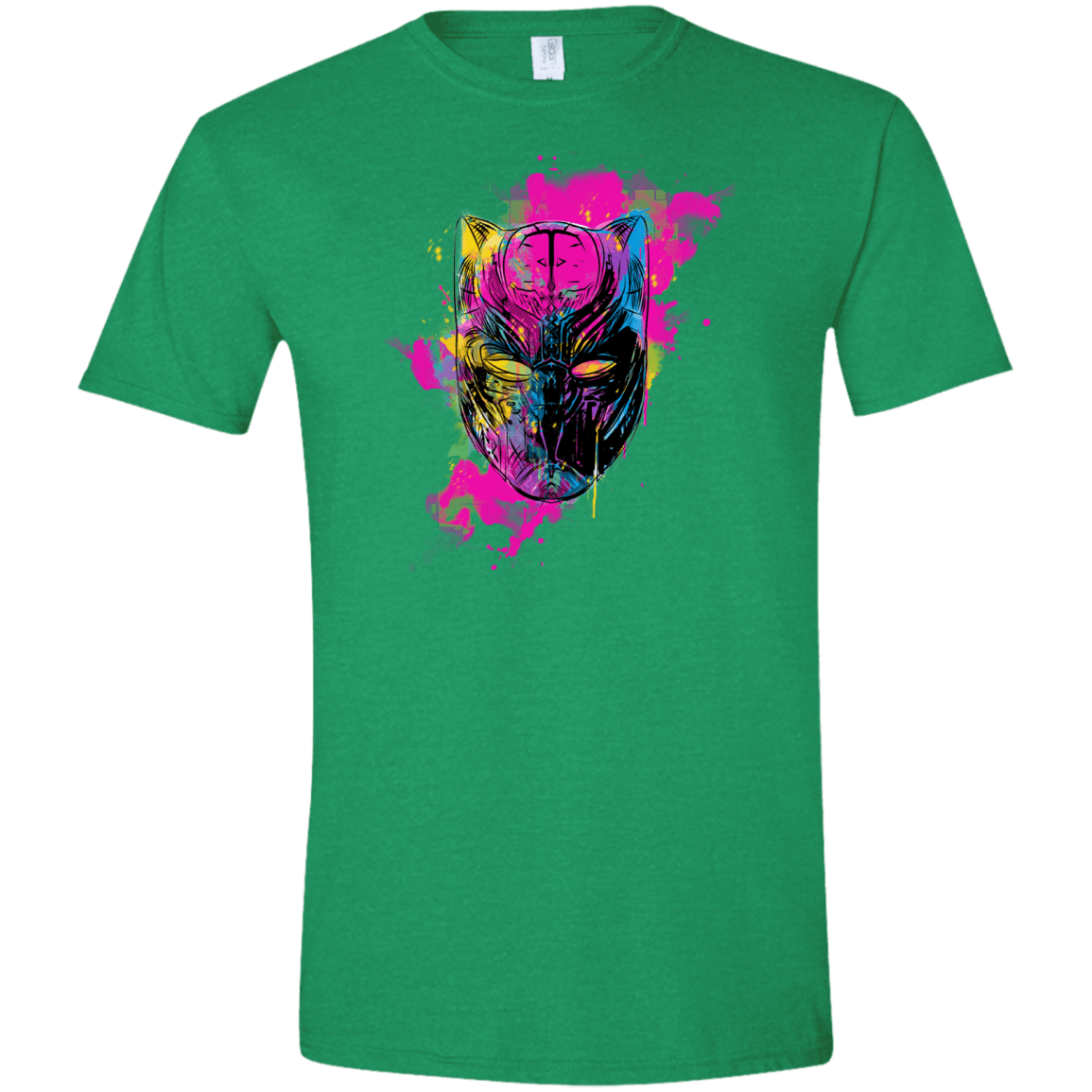 Graffiti Panther Men's Semi-Fitted Softstyle