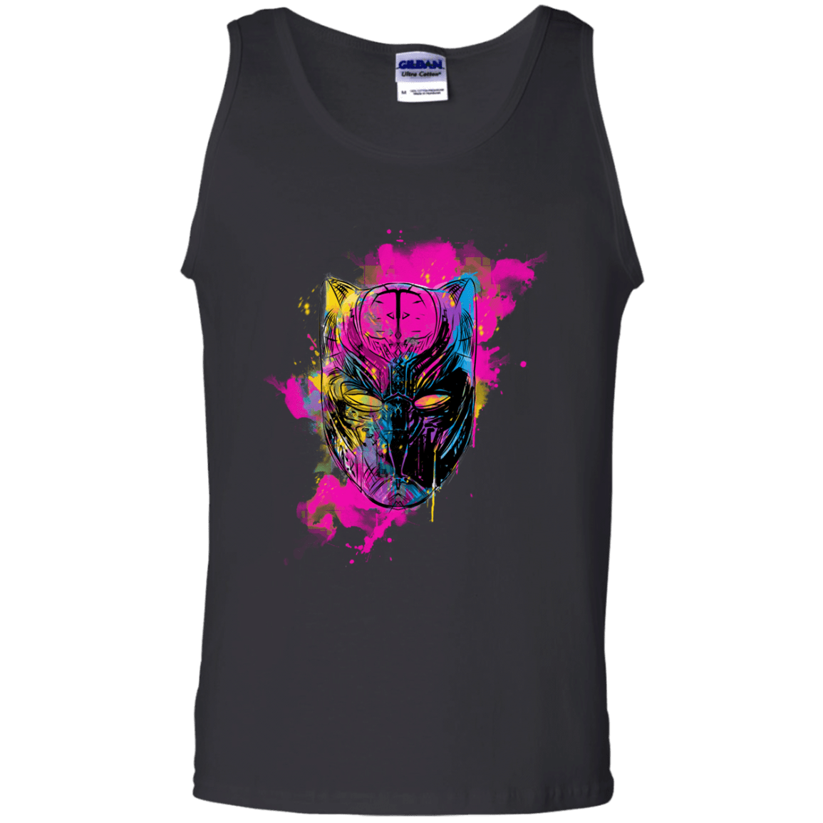 Graffiti Panther Men's Tank Top